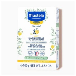 Mustela - Mustela Kuru Ciltler İçin Cold Cream İçeren Bebek Sabunu 100g